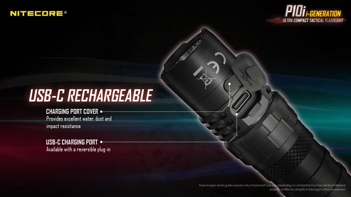 Nitecore P10i 1800 Lumen USB-C