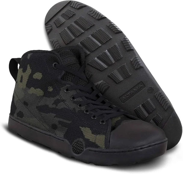 Altama Men's Urban Assault Black Multicam Mid Boots