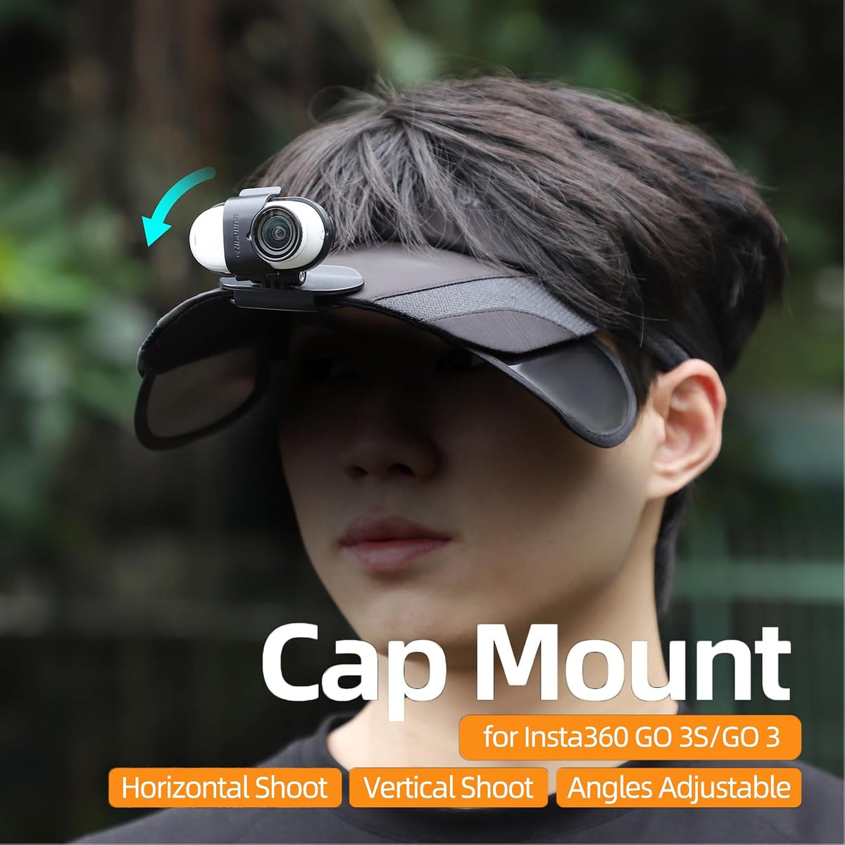 Hat Camera Clip for Insta360 Go 3s