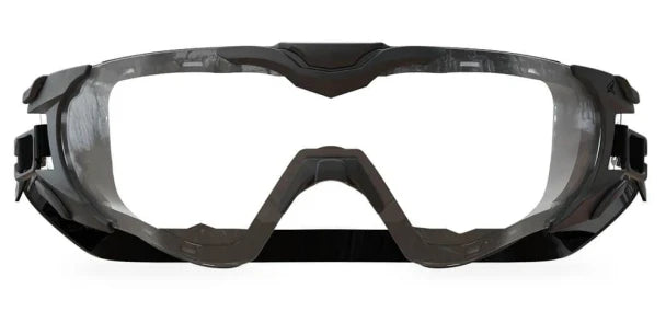 Edge Eyewear Super 64 Ballistic Safety Glasses G-15 Vapor Shield Lens / TPR Gasket