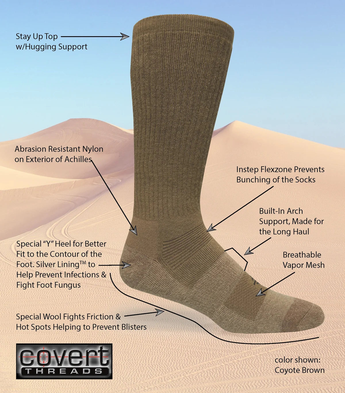Military Socks for Hot Weather