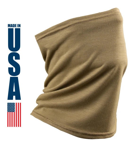 XGO Lightweight FR Flame Resistant Multi-Use Neck Gaiter Tan